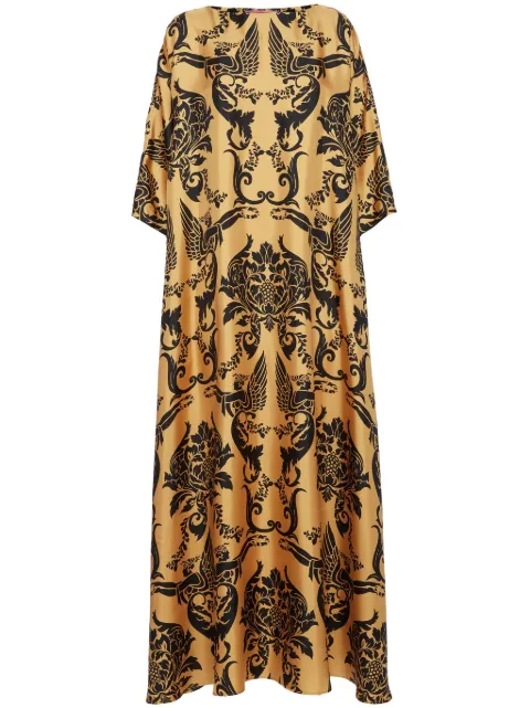 La DoubleJ Muumuu dress Gold DRE0370SIL001CRB01YE05