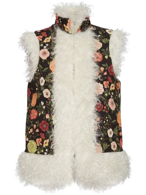 La DoubleJ sleeveless folk jacket Black JAC0046JER034CEL01BL01