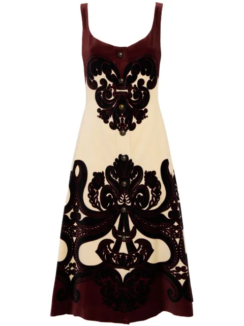 La DoubleJ Ella dress Neutrals DRE0765COT060INI02WH03