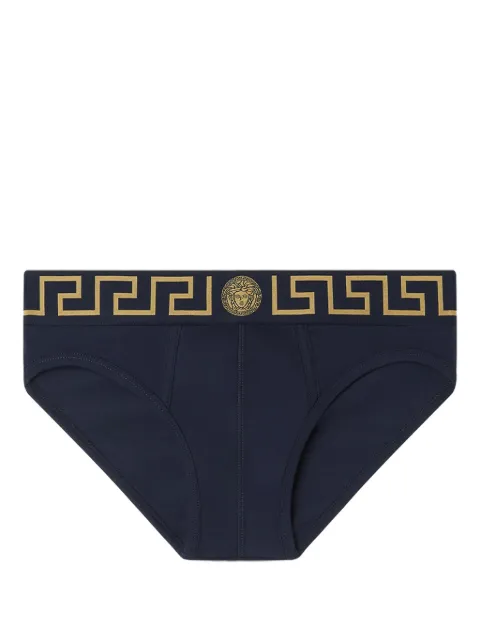 Versace cotton-jersey briefs Blue AU100271A10011