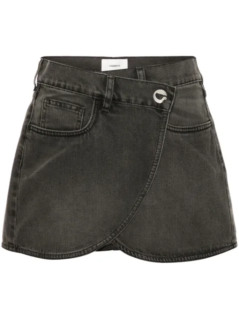 Coperni denim mini skirt Grey COPJ24F2004