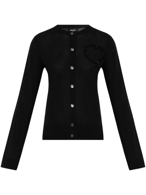 DSQUARED2 wool cardigan Black S75HA1320S18310