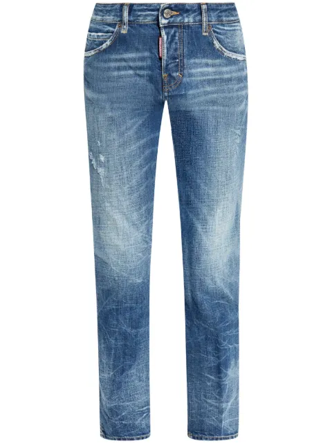 DSQUARED2 faded tapered jeans Blue S72LB0781S30309