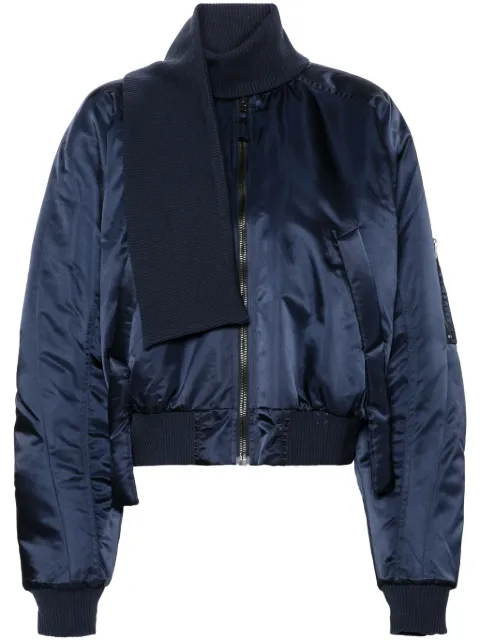 Ottolinger panel-detail bomber jacket Blue 1090604221