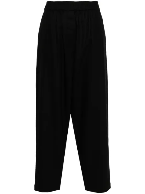 Giorgio Armani flannel trousers Black GW000227TE10537