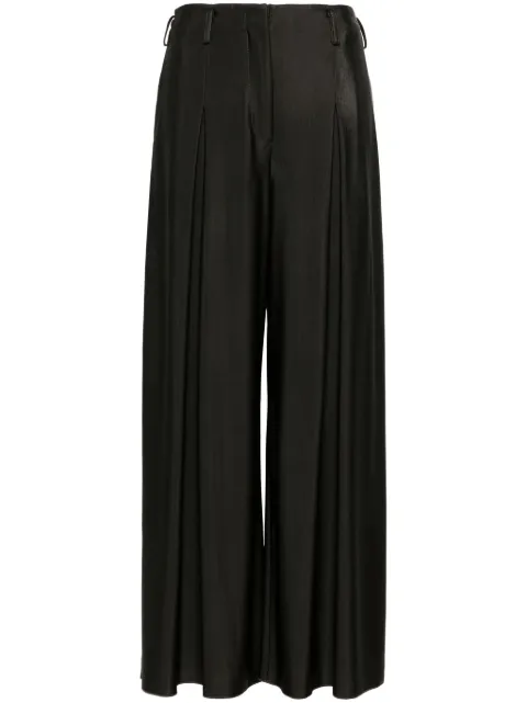 Giorgio Armani pleated wide trousers Brown 6DAP63AJVOZ