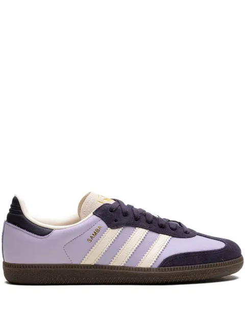 adidas Samba OG "Silver Dawn/Aurora Black" sneakers Purple JI4209