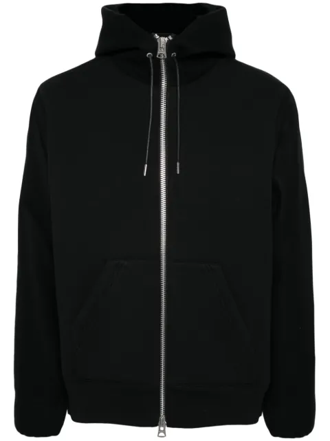 sacai panelled hoodie Black 2403418M