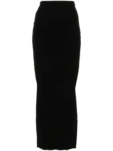 Rick Owens Pillar maxi skirt Black RP02D3695KST