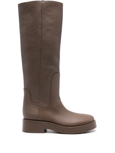 Casadei knee-high leather boots Brown 1S334Y0301STATU