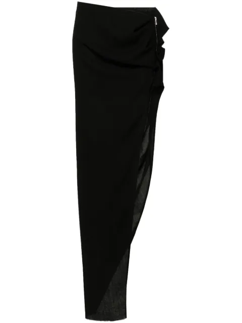Rick Owens EDFU maxi skirt Black RP02D3336WA