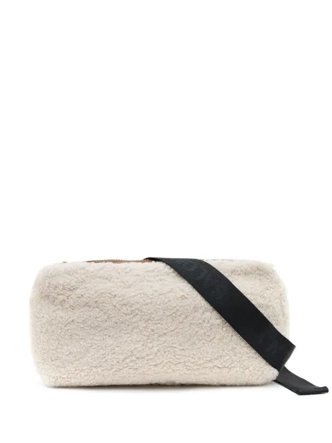 Yves Salomon panelled belt bag White 25WHA605XXB15X