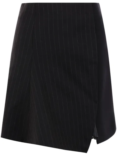 sacai side-slit skirt Black 2407410