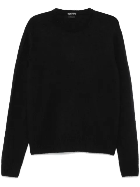 TOM FORD crew-neck sweater Black KCL042YMK044F24