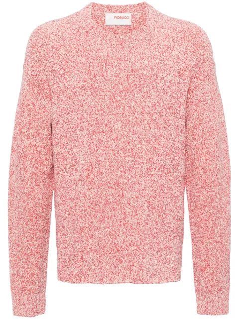 Fiorucci mélange jumper Red M01FPKSW204KN01RD01