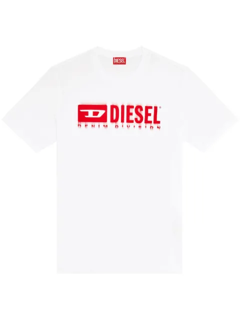 Diesel T-Adjust-Q7 T-shirt White A153980GRAI