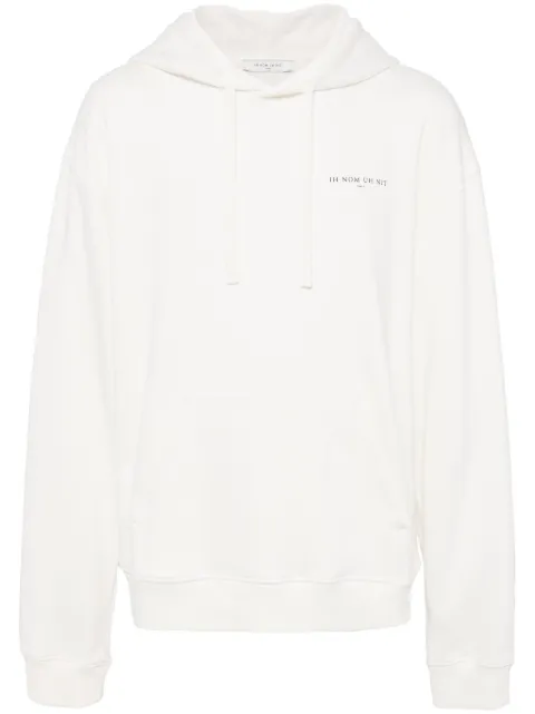 Ih Nom Uh Nit "This is authentic" hoodie White NUW24236081