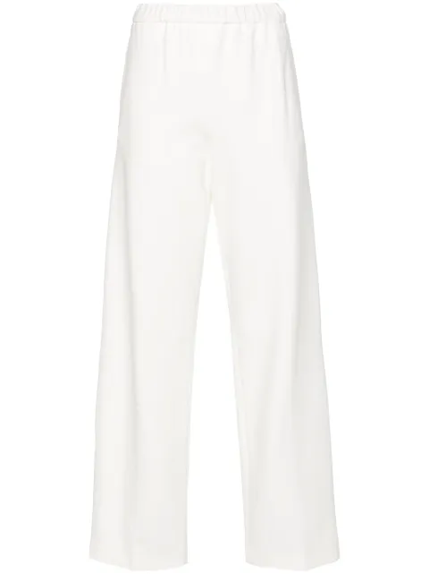 Fabiana Filippi beaded-trim trousers White PAD214F322I0640000