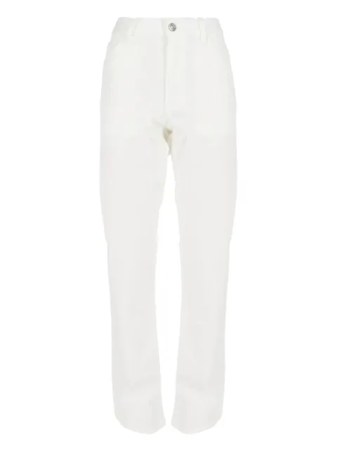 Zegna button-fastening trousers White UEI45A8CITYX