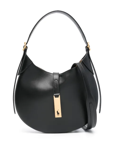 Polo Ralph Lauren small Polo ID shoulder bag Black 428944017001