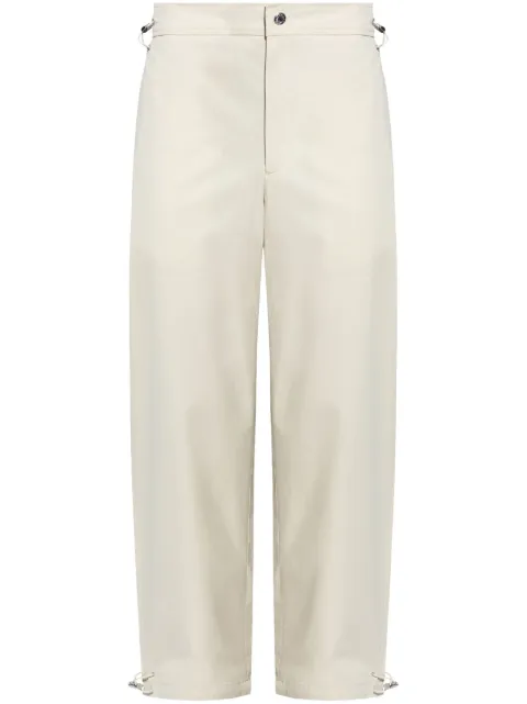 Moncler canvas trousers Neutrals J20912A00004596WT