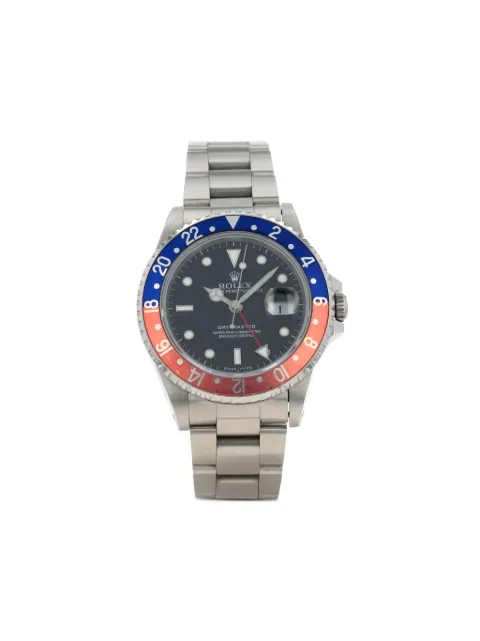 Rolex 1990 pre-owned GMT-Master 40mm Black 410799