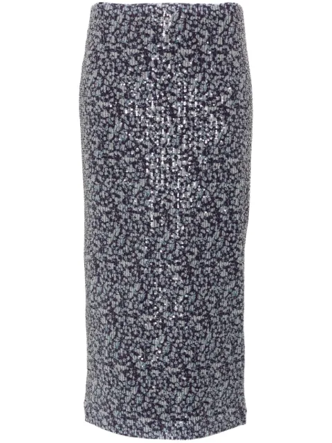 ROTATE BIRGER CHRISTENSEN midi pencil skirt Purple 1127402980