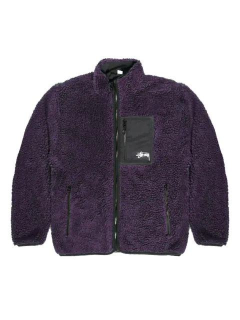 Stüssy Sherpa reversible jacket Purple 118529