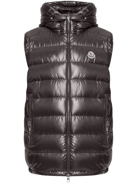 Moncler Barant vest jacket Brown J20911A00062597EX