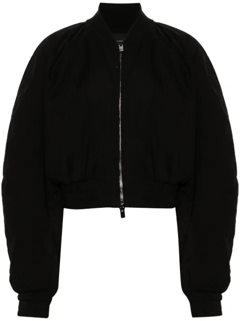 THE ANDAMANE padded bomber jacket Black T162015A