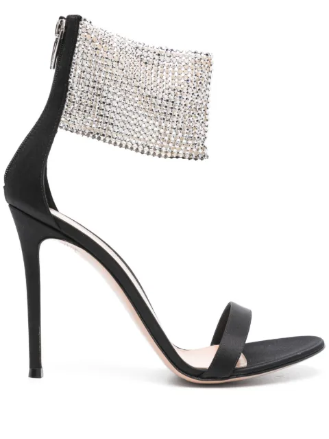 Gianvito Rossi 105mm Adore sandals Black G6150215RICRCY