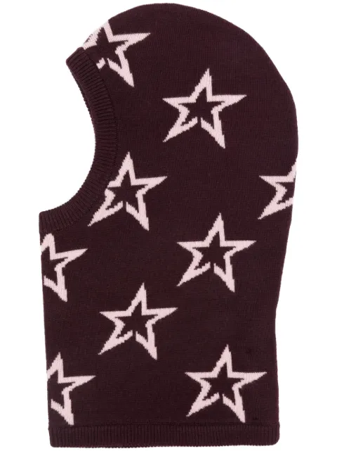Perfect Moment intarsia-knit balaclava Red U8000167