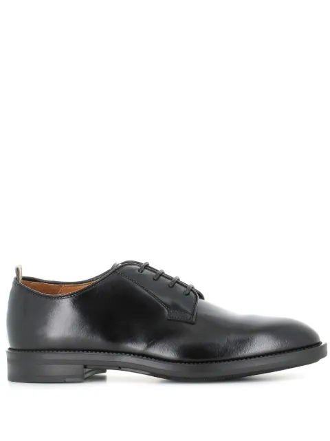 Officine Creative lace-up leather derby shoes Black OCUSILE001AERBU1000