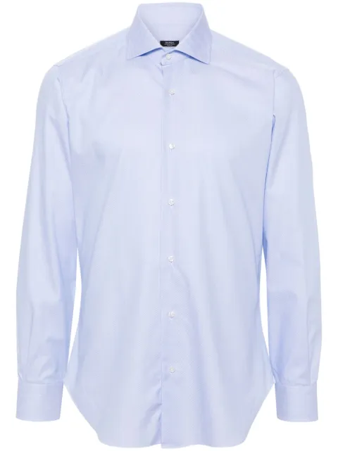 Barba cotton shirt Blue I1U13P01PZ6009U