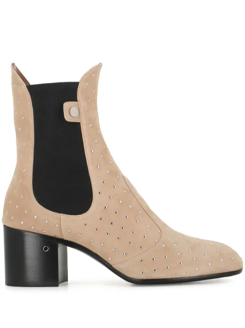 Laurence Dacade Angie boots Neutrals ANGIESTUDSSUEDE