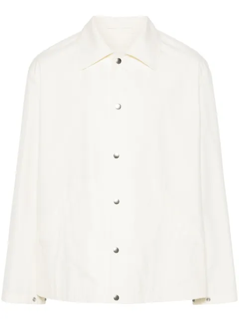 Jil Sander logo-print jacket Neutrals J23BN0003J45026