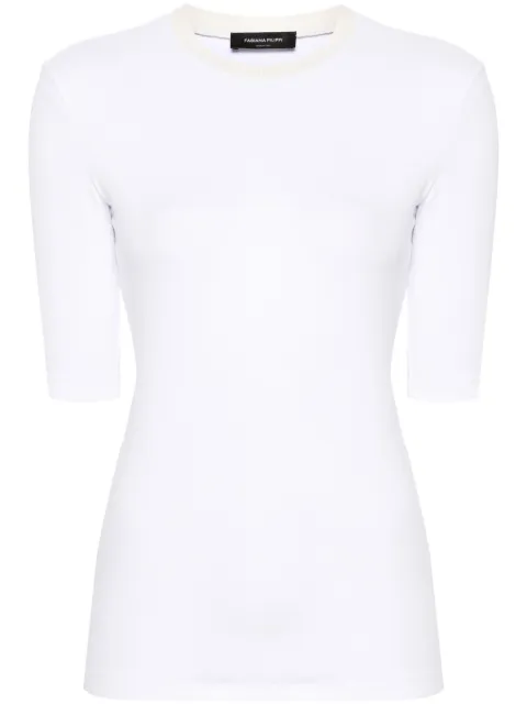 Fabiana Filippi jersey T-shirt White JED214F398I963