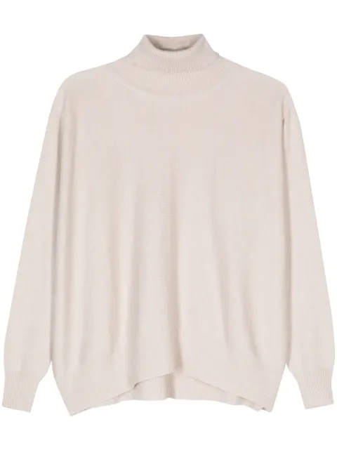 D.Exterior roll-neck jumper Neutrals 59079