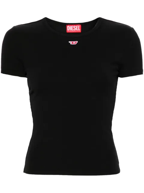 Diesel logo-patch T-shirt Black A149610EJAI