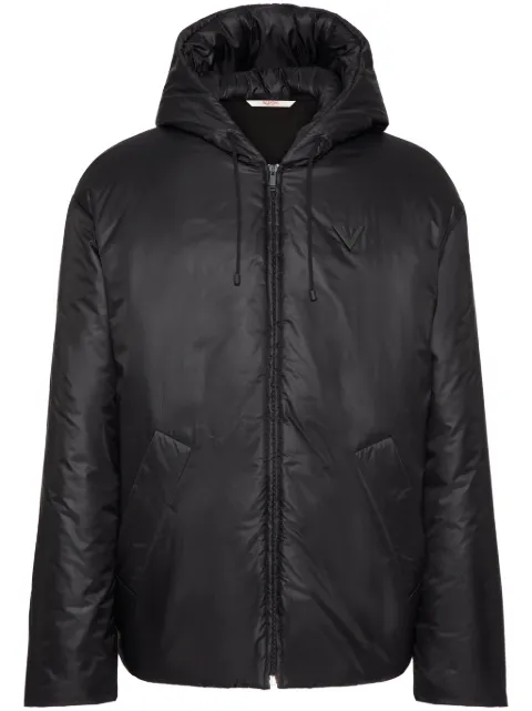 Valentino Garavani V-detail jacket Black VCUA058WA