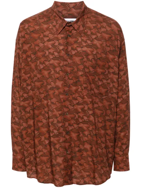 Magliano People's Hand shirt Brown S28013924LR24