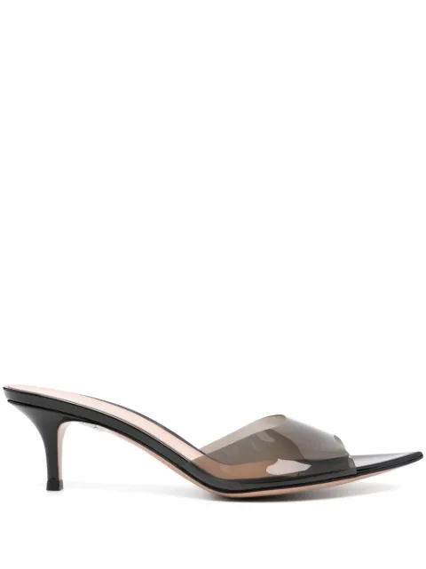 Gianvito Rossi 55mm Elle mules Black G1512055RICGSV