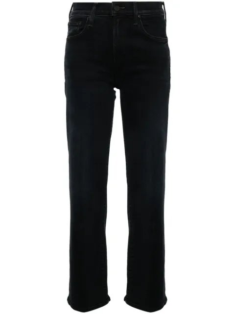 MOTHER The Mid Rise Rambler cropped jeans Blue 10757