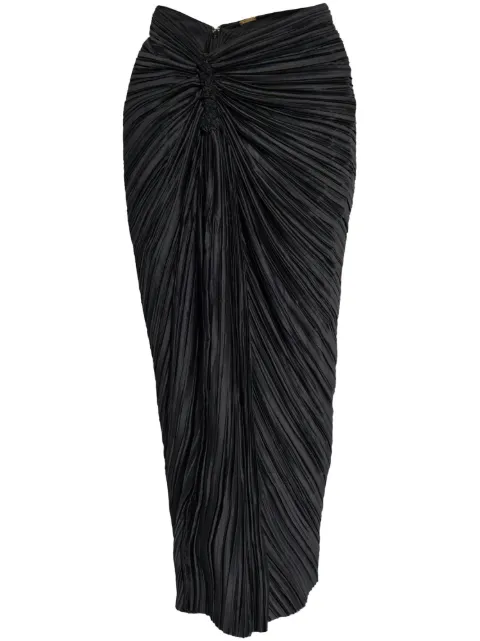 Cult Gaia Sonoma draped skirt Black SK2902PL