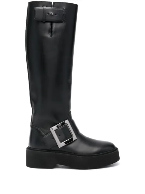 Roger Vivier Viv' Rangers boots Black RVW74038990TTQ