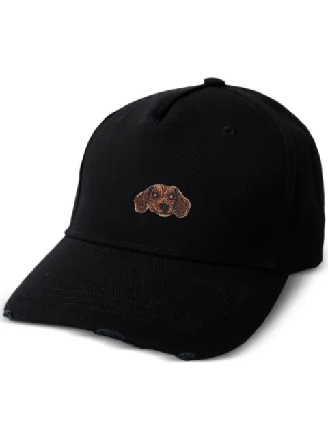 PELO FOUNDATION Sausage Dog cap Black 13015BLACK