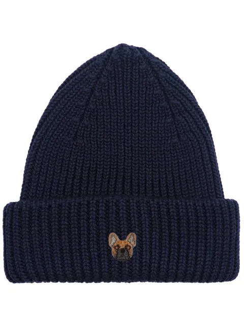 PELO FOUNDATION Boule Dogue beanie hat Blue 13005NAVY