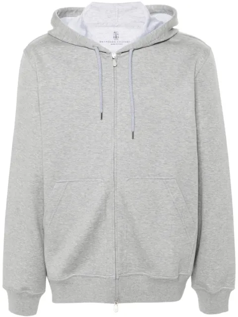 Brunello Cucinelli zip hoodie Grey MM8319069GC1252