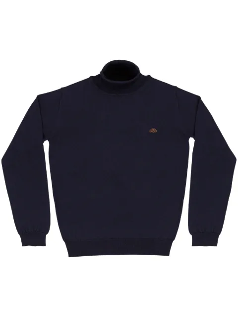 PELO FOUNDATION dog-appliqué jumper Blue 13002NAVY