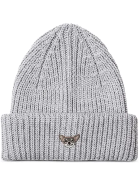 PELO FOUNDATION Chihuahua beanie hat Grey 13005LIGHTGREY